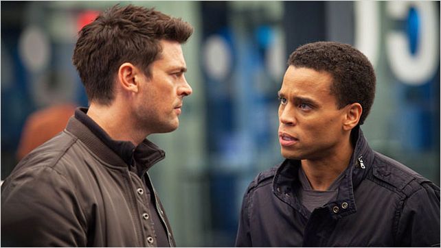 Almost Human : Photo Karl Urban, Michael Ealy