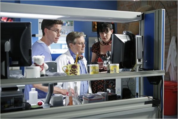 Photo Brian Dietzen, David McCallum, Pauley Perrette