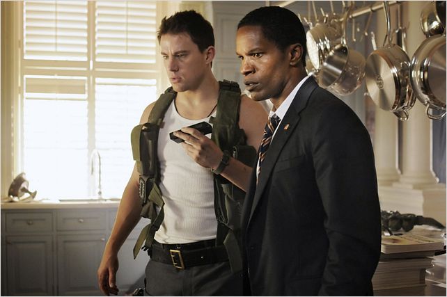 White House Down : Photo Channing Tatum, Jamie Foxx