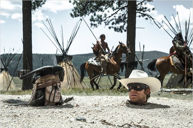 Lone Ranger, Naissance d’un héros : Photo Armie Hammer, Johnny Depp