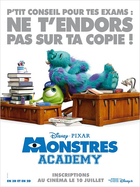 Monstres Academy : Affiche