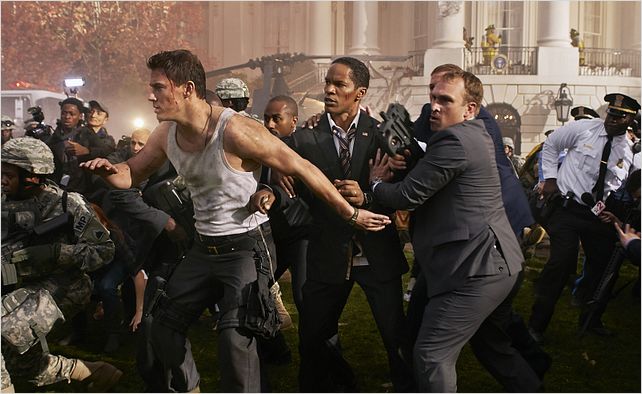 White House Down : Photo Channing Tatum, Jamie Foxx