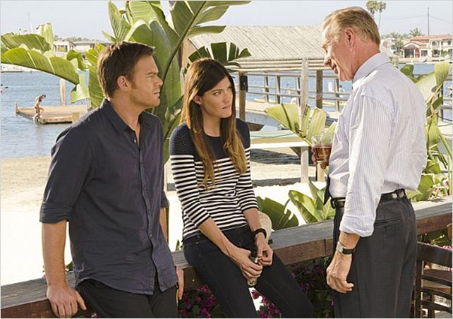 Photo Geoffrey Pierson, Jennifer Carpenter, Michael C. Hall
