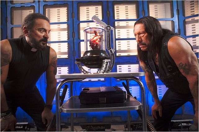 Machete Kills : Photo Danny Trejo, Tom Savini