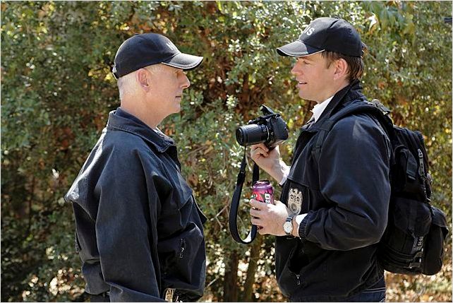 Photo Mark Harmon, Michael Weatherly