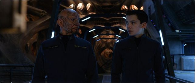 La Stratégie Ender : Photo Asa Butterfield, Ben Kingsley