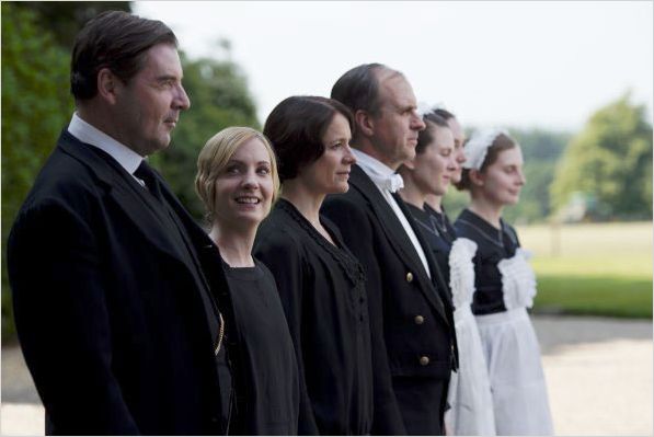 Photo Brendan Coyle, Joanne Froggatt, Phyllis Logan