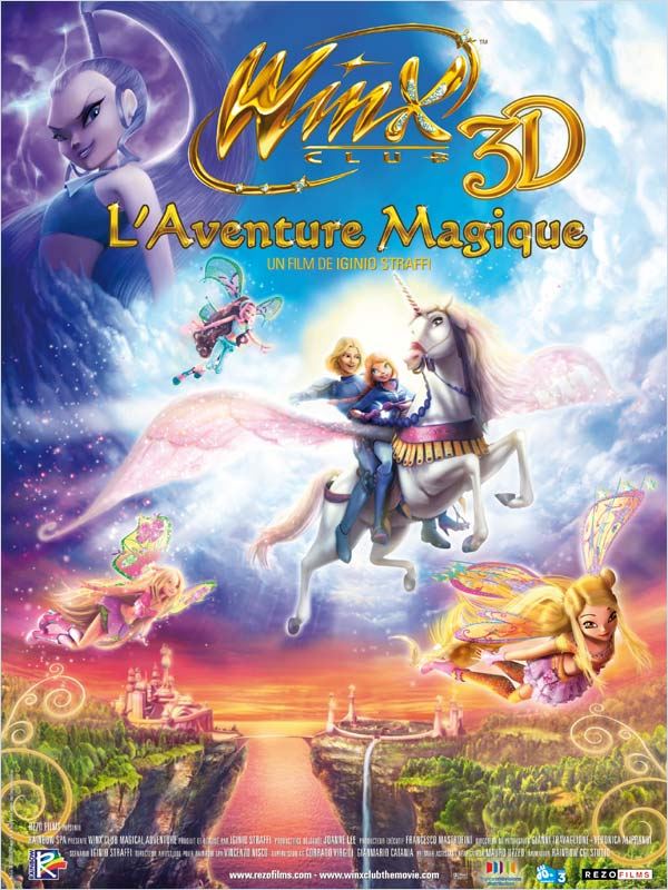 Winx Club, l’aventure magique 3D [BDRiP] film megaupload dvdrip