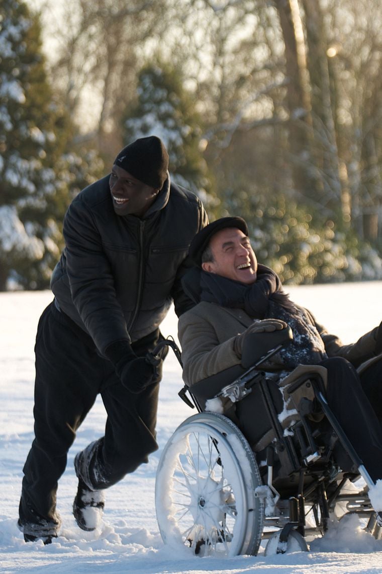 Driss (Omar Sy), Philippe (François Cluzet), une belle histoire de complicité, d'amitié Driss (Omar Sy), Philippe (François Cluzet), une belle histoire de complicité, d'amitié
