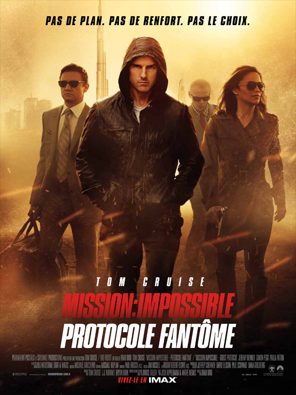 Mission : Impossible - Protocole fantome streaming