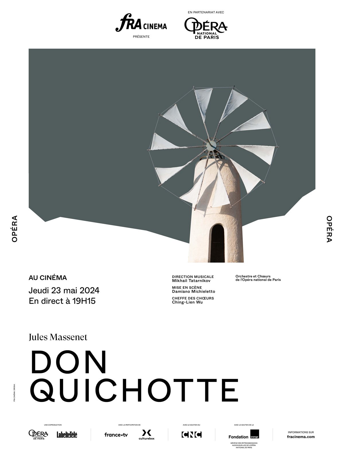 Saint-Louis : Don Quichotte (Opéra de Paris) - opéra