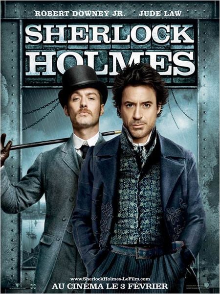 Sherlock Holmes : affiche Guy Ritchie, Jude Law, Robert Downey Jr.