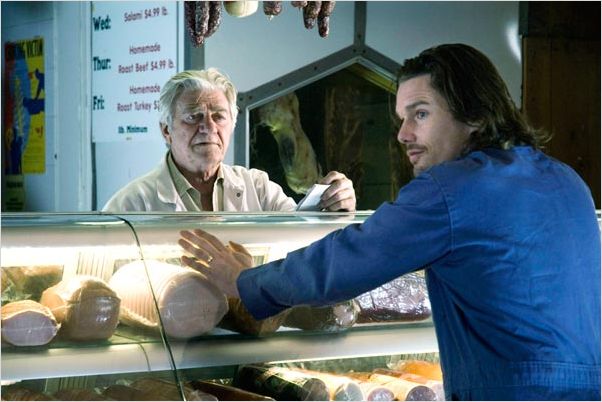 Little New York : photo Ethan Hawke, James DeMonaco, Seymour Cassel