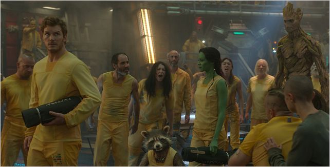 Les Gardiens de la Galaxie : Photo Chris Pratt, Zoe Saldana