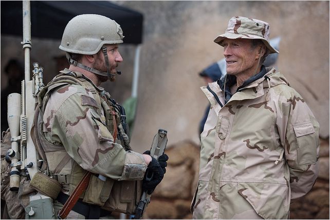 American Sniper : Photo Bradley Cooper, Clint Eastwood