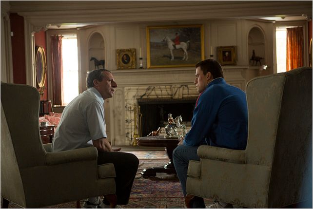 Foxcatcher : Photo Channing Tatum, Steve Carell