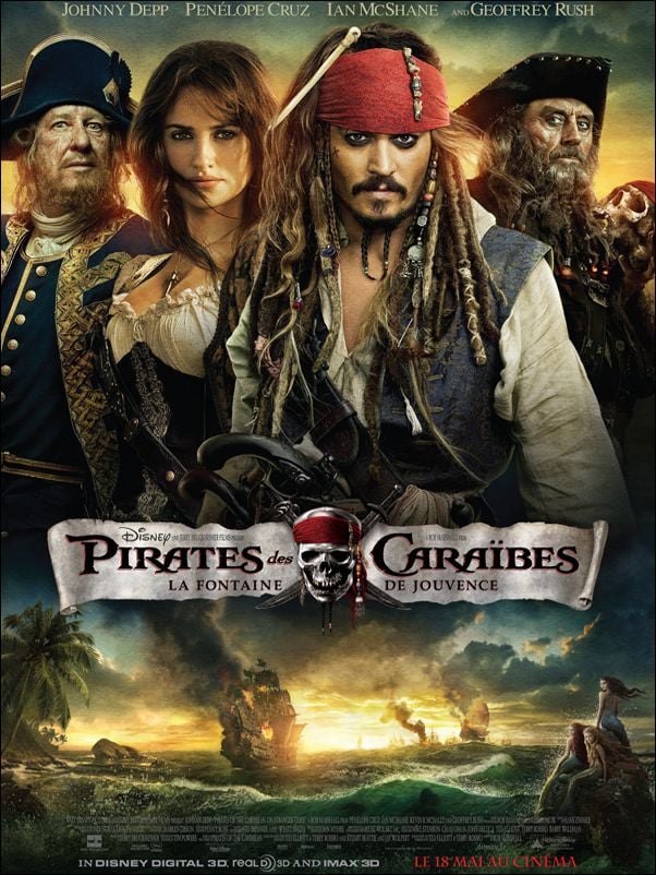 Pirates des Caraïbes : la Fontaine de Jouvence streaming