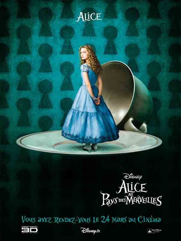 Alice au pays des merveilles : Le livre du film de Tim Burton